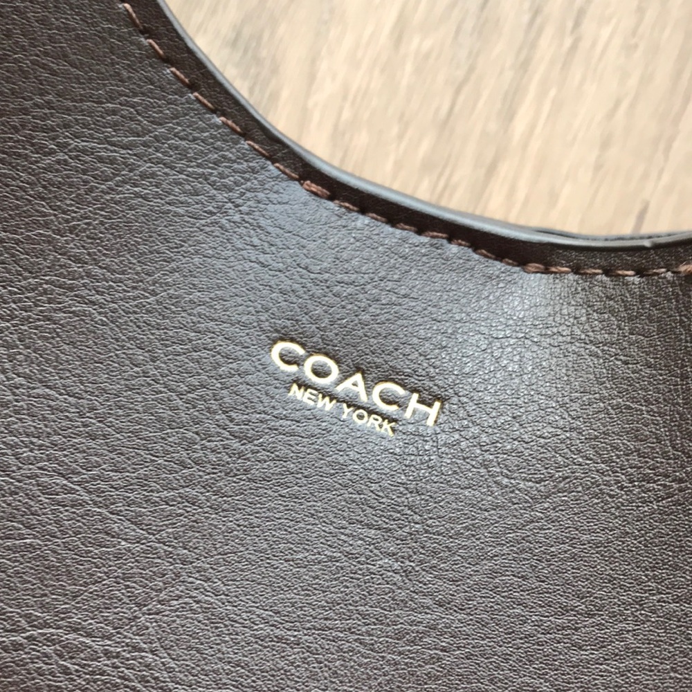 Coach Dark Brown Brooklyn 28 Shoulder Bag - Picture 2 of 4